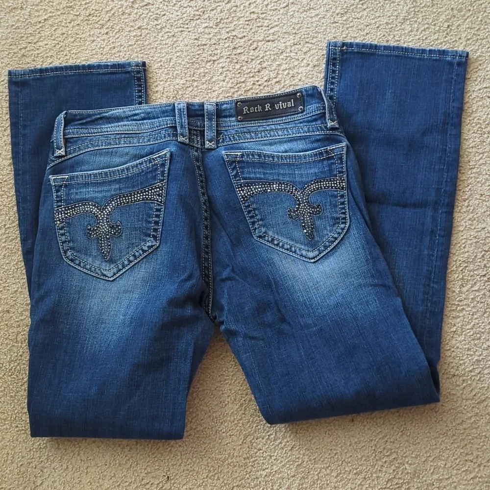 Rock Revival Women's Pat Straight Jeans Size 32